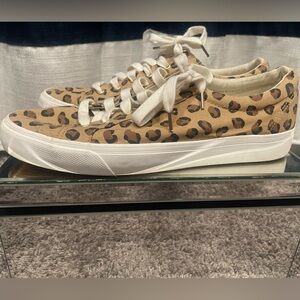 Keds Dream Foam Leopard Print Sneakers